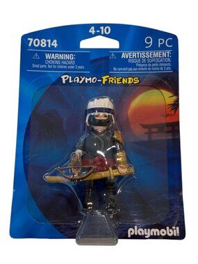 Playmobil Playmo-Friends Ninja Figure Set 70814 9 Pc Ages 4-10 Collectible Toy G